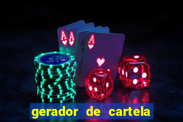 gerador de cartela de bingo